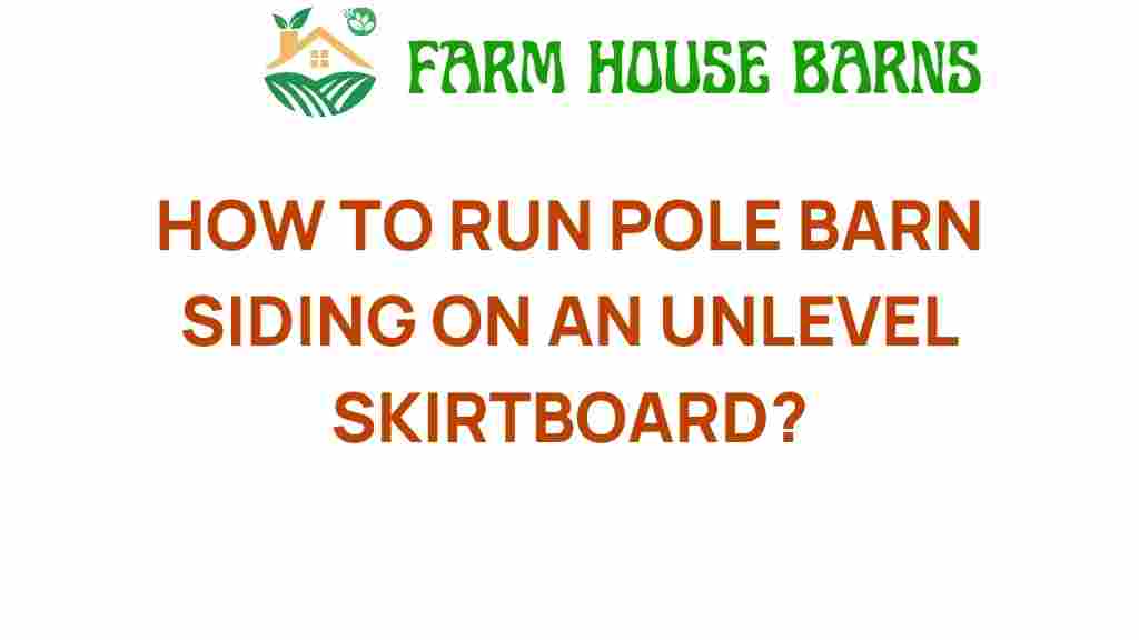 running-pole-barn-siding-unlevel-skirtboard