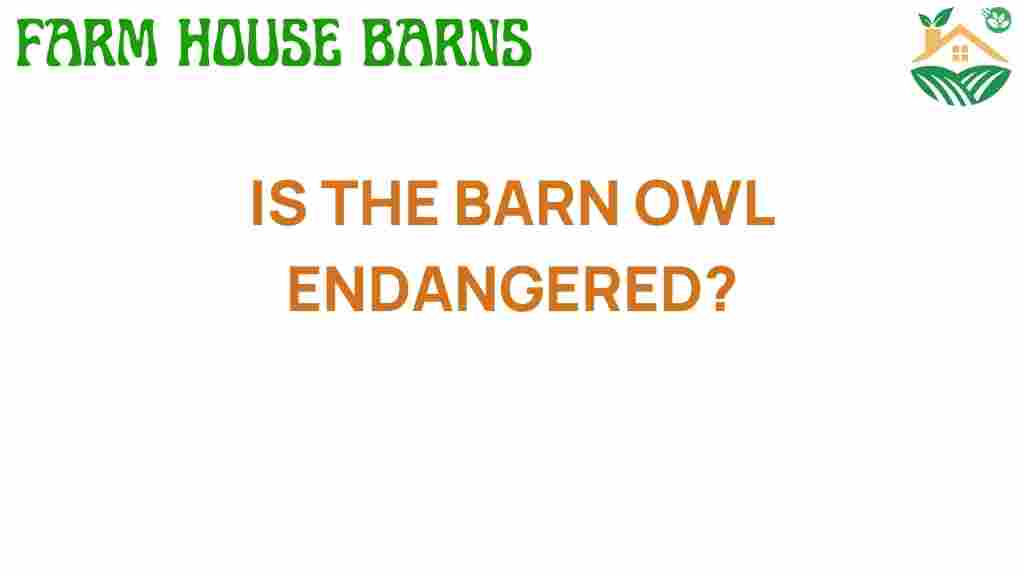 is-the-barn-owl-endangered
