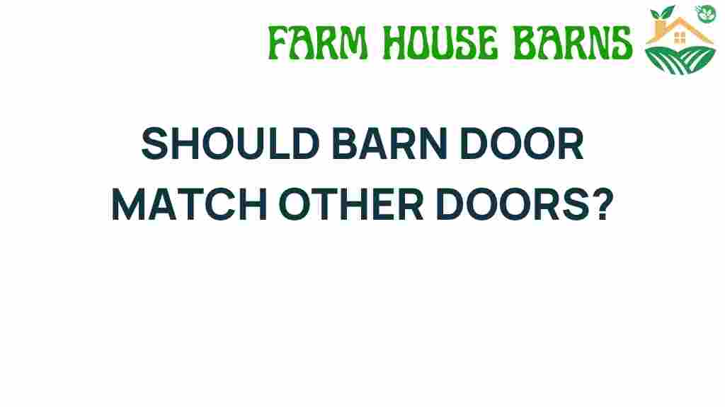 should-barn-doors-match-other-doors