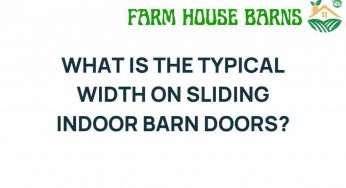 The Intriguing Dimensions of Sliding Indoor Barn Doors Revealed