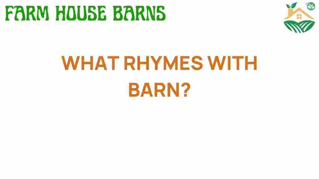 what-rhymes-with-barn